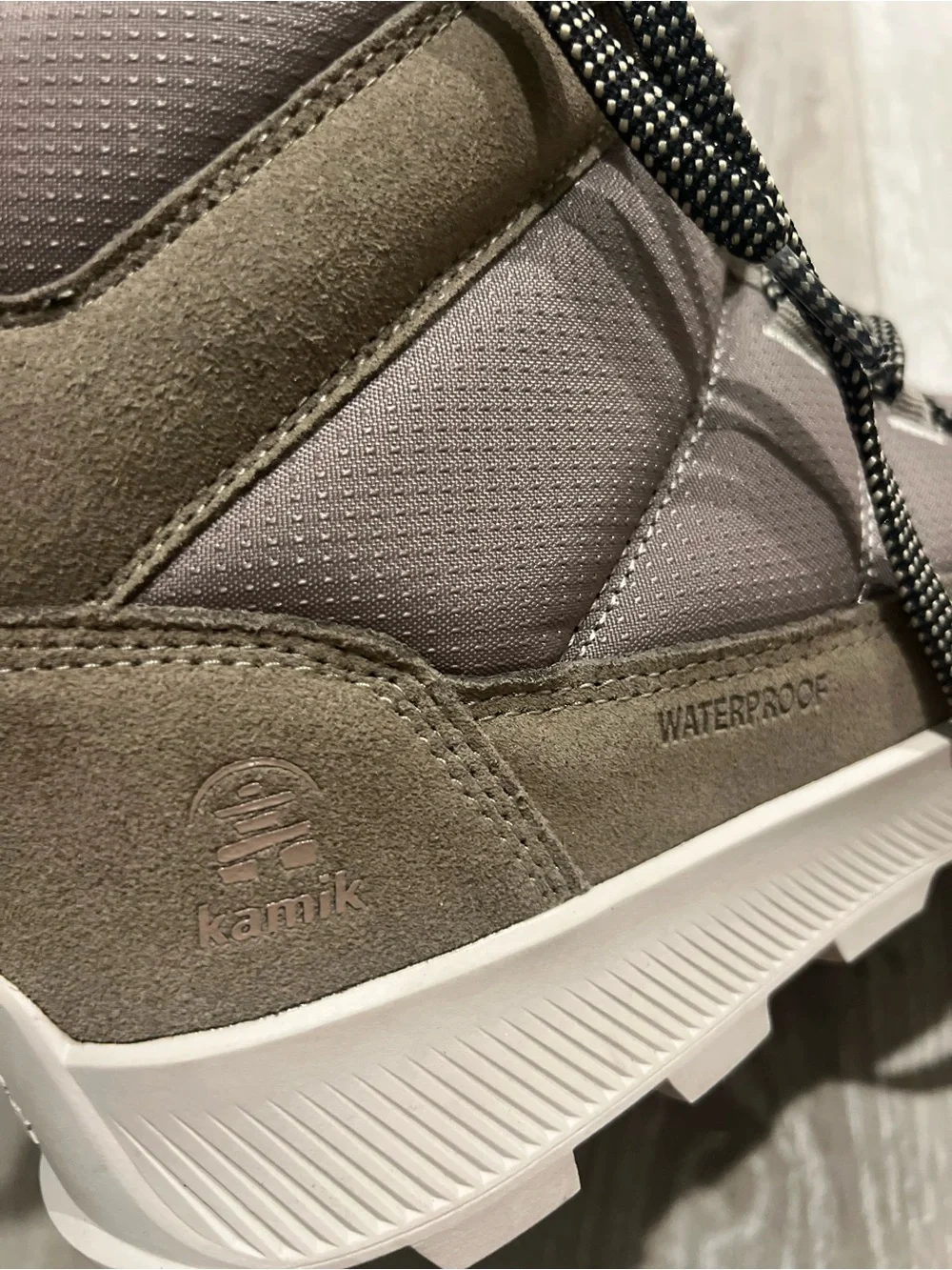 Kamik Men's Taupe Atwater High-Top Outdoor Boot